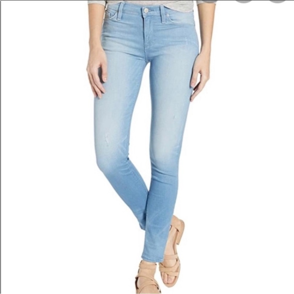 Hudson Jeans Women's Light Blue Nico Super Skinny Jeans Sz 27 EUC